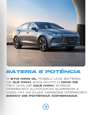 BYD King - Potência Híbrida e Eficiência