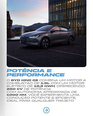 Potência do BYD KING GS