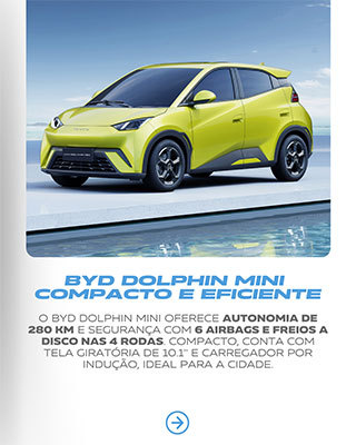 Modelos do BYD Dolphin - Diferenciais e Sistemas em Comum