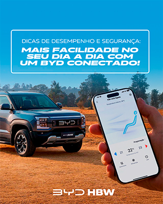 Como os carros BYD se conectam seu smatphone